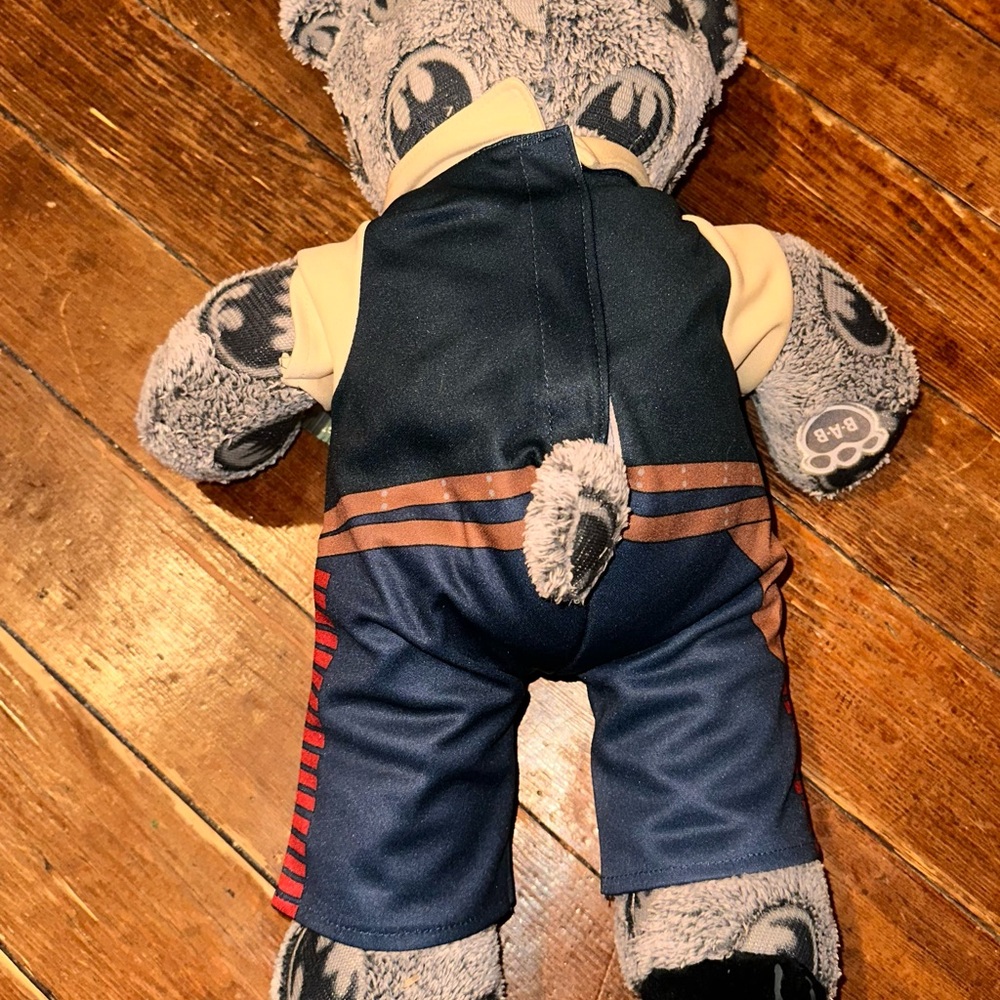 Build a Bear Batman Teddy Bear 2015 DC Comics With Han Solo Outfit - Picture 2 of 4